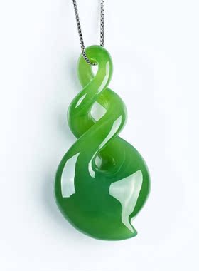 新疆和田玉碧玉吊坠碧玉吊坠