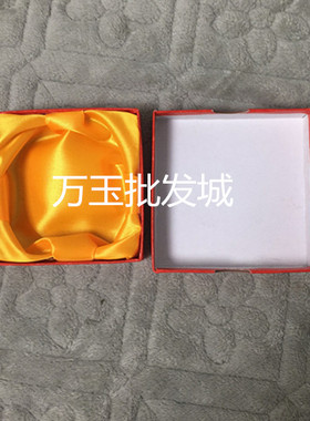 复古红纸质一枝梅爆款珠宝首饰盒纸盒金银玉器戒指吊坠手镯项链盒