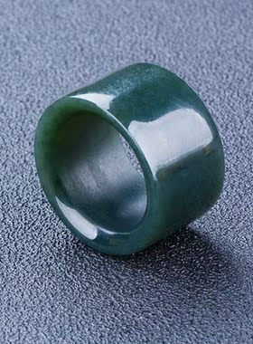 天然和田玉扳指指环男款玉石大气