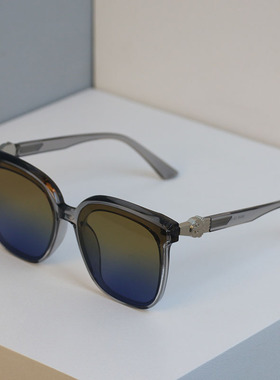 高级感橄榄绿方圆脸显瘦太阳眼镜