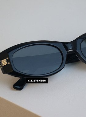 板材墨镜gm同款大脸显瘦防紫外线