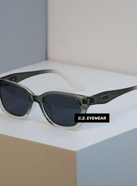 韩版显瘦高级感素颜墨镜防紫外线