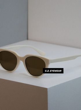 糖果镜琥珀焦糖色板材墨镜方圆脸