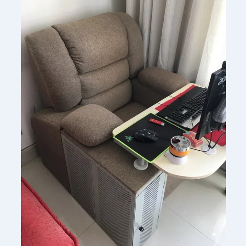 网吧电竞沙发电脑专用一体桌椅个人沙发一体机