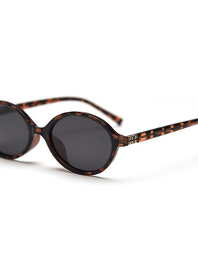 偏光防紫外线太阳眼镜复古椭圆