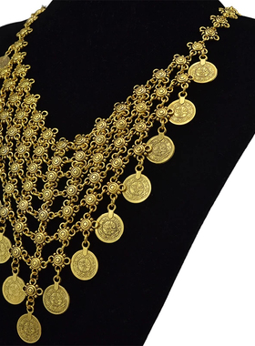 西域流苏项链艾德维合金金属女