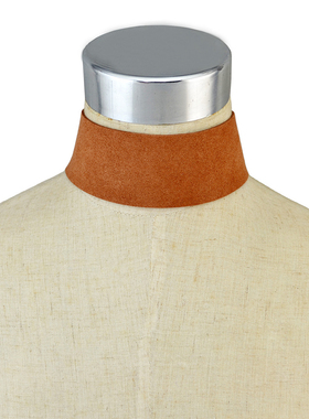 新款时尚百搭毛绒花朵颈链女