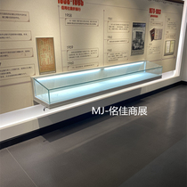 Hanging Wall Style Exhibition Cabinet Essay Playing Jade Antique Exhibition Cabinet Museum Display Cabinet Custom Wall Niches