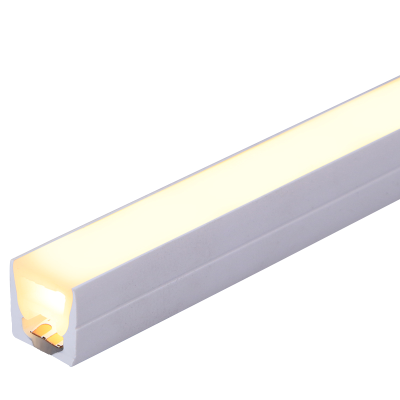 硅胶灯带柔性led软灯条线性嵌入式展示柜子12V楼梯超薄木板木饰面 - 图3