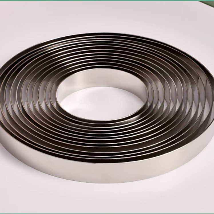 2cm high stainless steel round steel ring electric cake