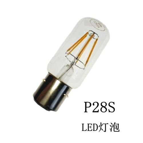 航海LED船用航行灯泡管状耐震灯泡P28S 220V6W螺口B22卡口灯泡E27 - 图3