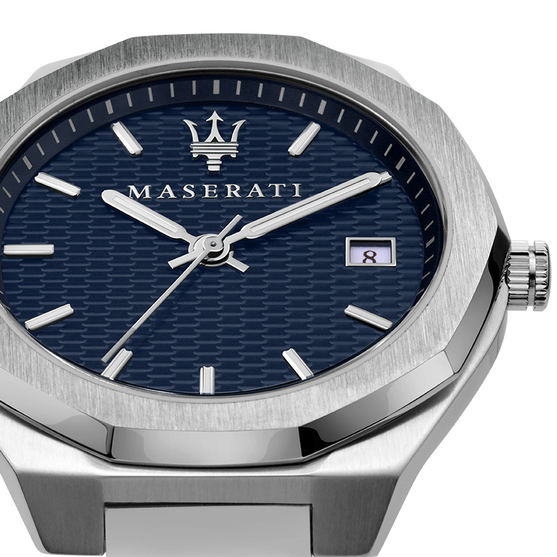 玛莎拉蒂手表男新款名表商务欧美腕表石英机芯纪念礼物钢表带正品