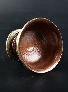 多尺寸尼泊尔纯铜紫铜七供水杯