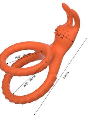 An elastic ring that can prolong sexual intercourse duration