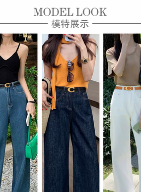 双面使用皮带女士百搭真皮