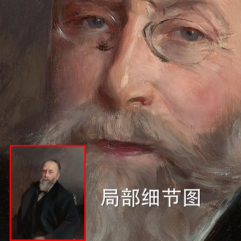 乔瓦尼·波尔蒂尼 油画素描作品集 人物肖像绘画临摹图片素材图库 - 图1