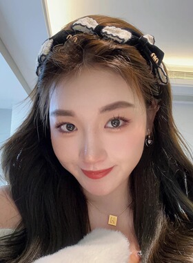 CampingKiss小香风蝴蝶结发箍