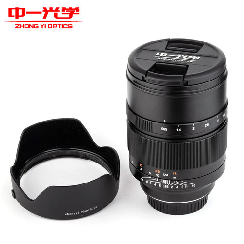 中一光学50mmF0.95全画幅人像镜头适用佳能200d2/600d/70d单反 - 图0