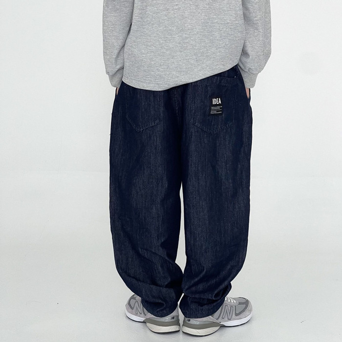 潮牌童装儿童软牛仔裤2025春秋新款男童丹宁蓝宽松裤子中大童长裤,淘宝优惠券,粉丝福利购,淘宝优惠卷