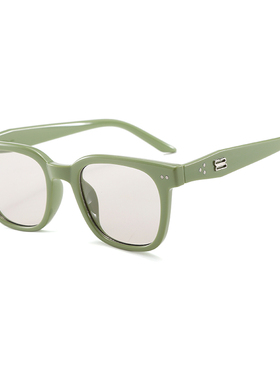 2025新款墨镜女款高级感显脸小方圆脸复古欧美风偏光太阳眼镜