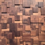 Мозаика из натурального дерева, современная и минималистичная деревянная головоломка