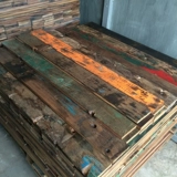 Старый корабль, доска, мозаика, фон, настенное бревно, современный китайский стиль, твердая древесина, состаренная древесина B & B, деревянный отделочный материал