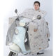 All-inclusive poncho style electric vehicle windshield suitable for all seasons