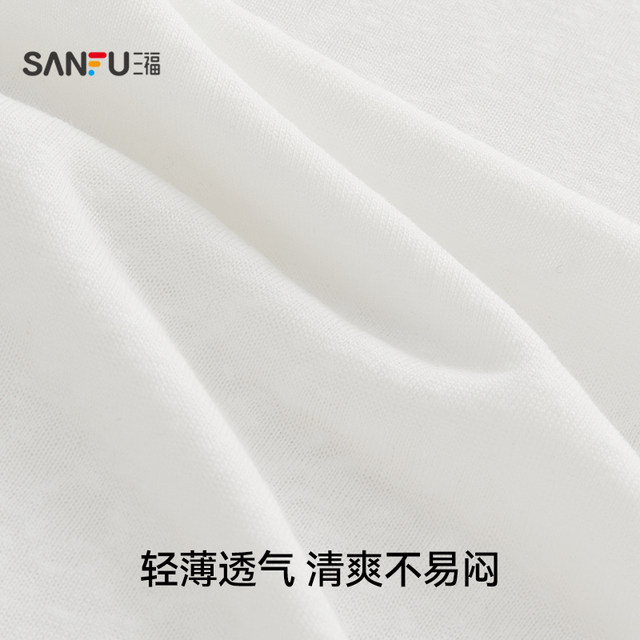 Sanfu Spring ຄໍ v ສູງ ສູງ blouse ຄົນ ອັບ ເດດ : ພິມ ພາ ສາ ອັງ ກິດ ແຂນ ຍາວ ລຸ່ມ ສຸດ 514941