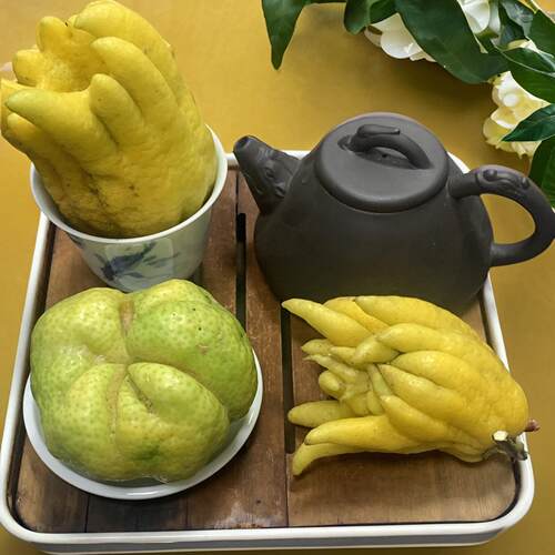 佛手柑新鲜现摘香味四溢天然香薰清供观赏可食用川佛手可带枝水养 - 图2