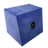 Автоза звука блокирующая коробка 10 -INCH 12 -INCH Пассивная басовая звуковая коробка пустая коробка трапециевидная басовая коробка снежинка снежная пух