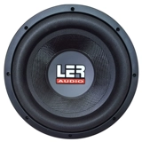 Подлинный автомобильный звуковой динамик алюминиевый шельф 10 -дюймовый двойной магнитный гиперполический сабвуфер бас.