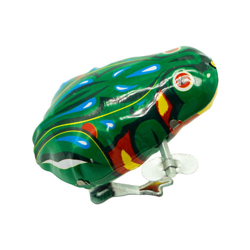 铁皮青蛙发条跳跳公鸡兔子小老鼠玩具7080后回忆怀旧玩具儿童礼物 - 图3