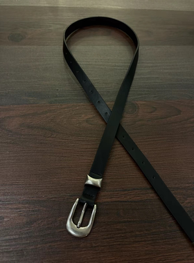 Cleanfit小众our风格腰带简约金属针扣手工皮带休闲百搭男女同款