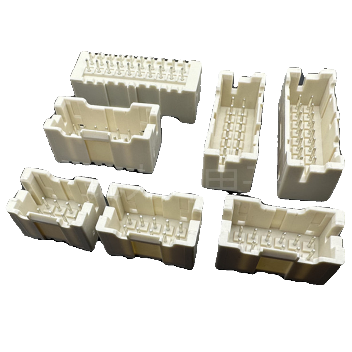 XAD2.5MM间距连接器双排直针座2*4/5/6/7/8/9/10P带锁带扣针座子,淘宝优惠券,粉丝福利购,淘宝优惠卷