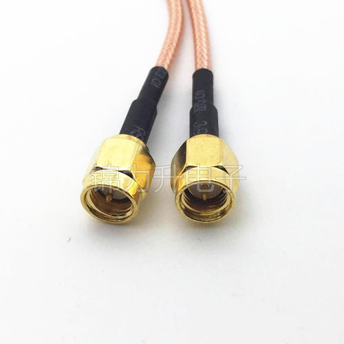 SMA公转SMA公头连接线转接线延长线1分2一分二SMA-J一拖二射频线 - 图1