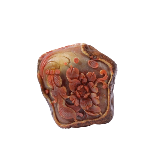 Красное ювелирное украшение, агатовый браслет, ожерелье, резное украшение-шарик, 108 бусин