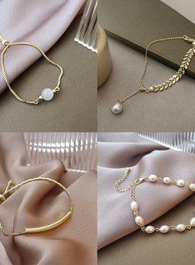 手链小众设计感精致时尚高级感