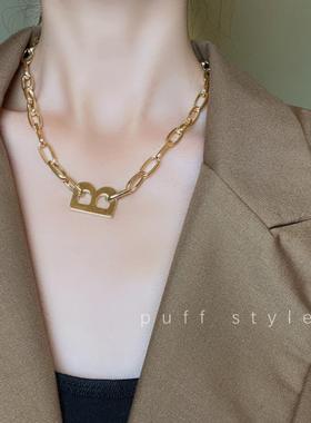 小众设计感冷淡风ins配饰锁骨链