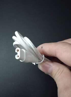 通用电动磨脚器修脚器配件USB充电线电源线数据线圆头方形连接线