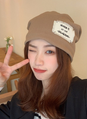 月子包头帽套头男女网红保暖时尚