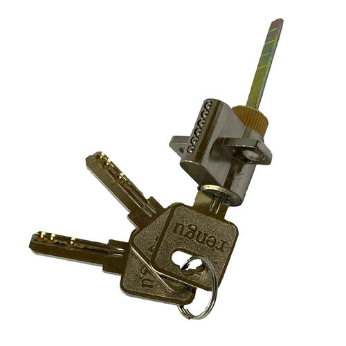 卧室木门锁芯单舌铜芯通开带钥匙锁胆房间锁头互开加长锁心BK配件 - 图3