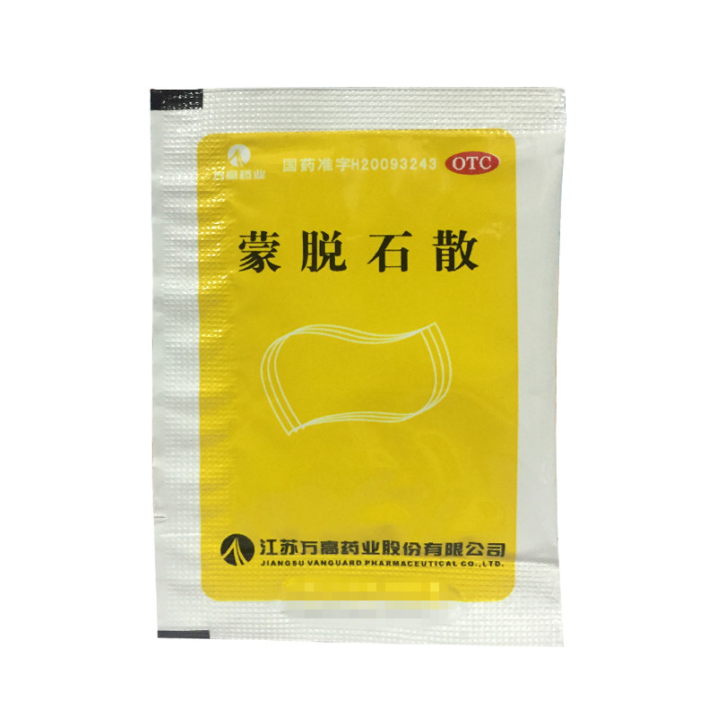 渡舒蒙脱石散3g*12袋江苏万高成人 同康大药房肠胃用药