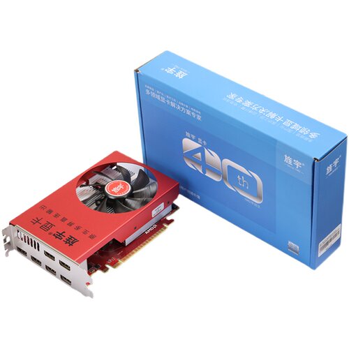 旌宇R7 360 6HDMI 4G 专业多屏显示卡 直出高清接口 6屏多屏显卡 - 图3