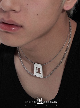 LosingBargain双层叠戴项链
