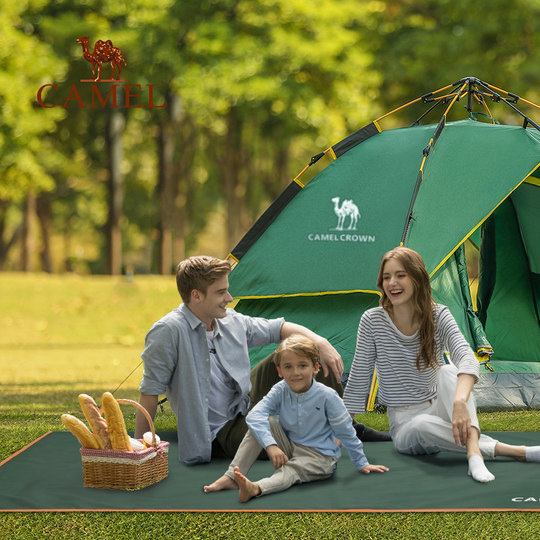 Camel outdoor mat tent thickened waterproof and wear-resistant