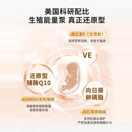 Swanson斯旺森还原型辅酶Q10泛醇200mg孕产妇辅酶Q10男女性备孕 - 图1