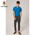 Hush Pupgie Men 2019 Mùa hè Mới Cotton Áo thun ngắn tay Áo sơ mi POLO | PD-29326D - Polo Polo