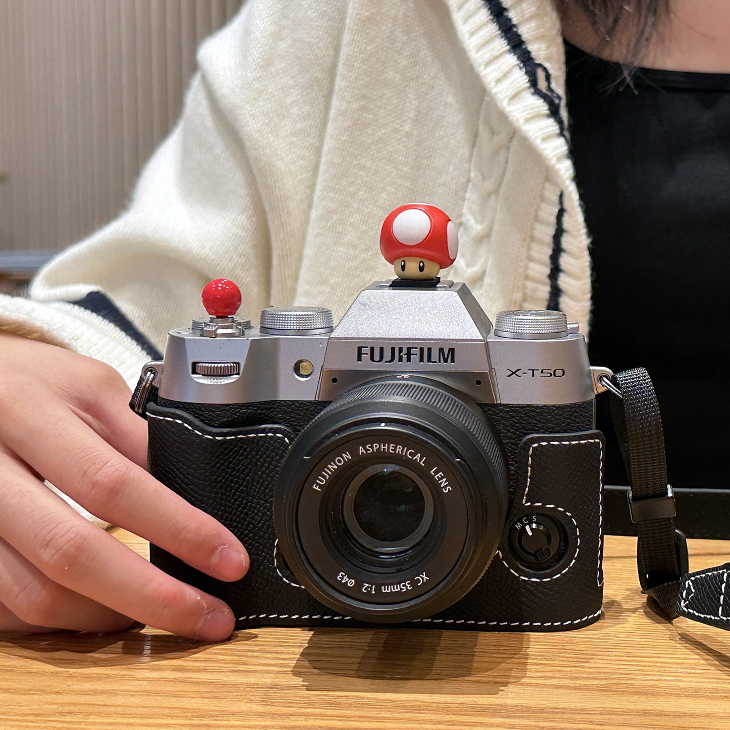 富士真皮保护套适用于xt30三代二XE5皮套配件xs20相机包xt50xt5壳,淘宝优惠券,粉丝福利购,淘宝优惠卷