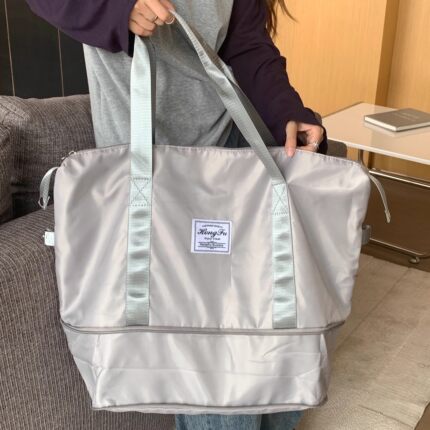 2026新款时尚百搭大容量旅行包女短途出差行李袋手提包单肩斜挎包