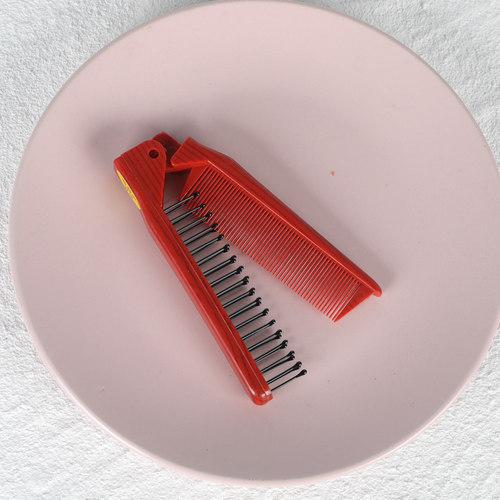 编发8件套折叠梳一次性皮筋头绳儿童拆发神器编发梳子工具盘发器 - 图2